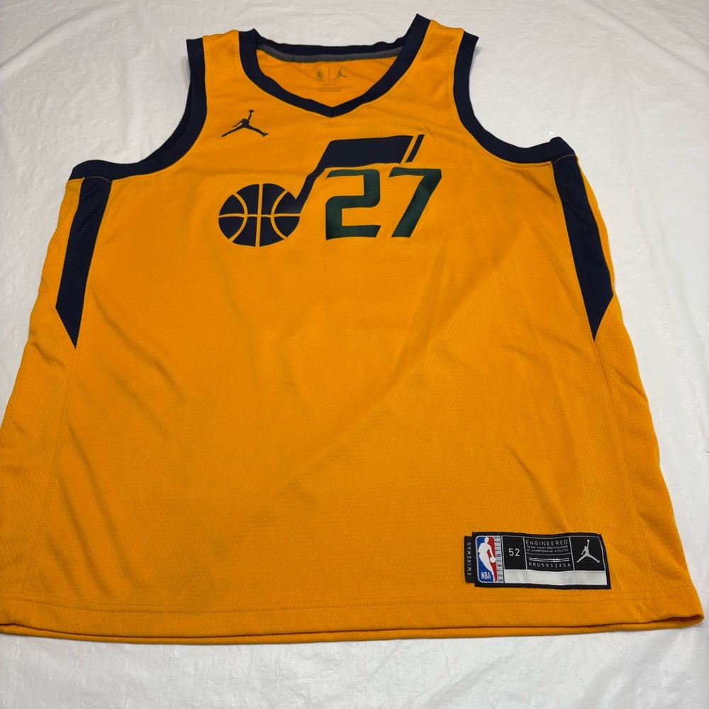 Rudy Gobert #27 Utah Jazz NBA Nike Dri Fit Jersey Men’s 52 XL